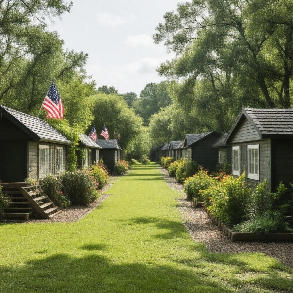 AI-created image of Operation Safe Haven Community