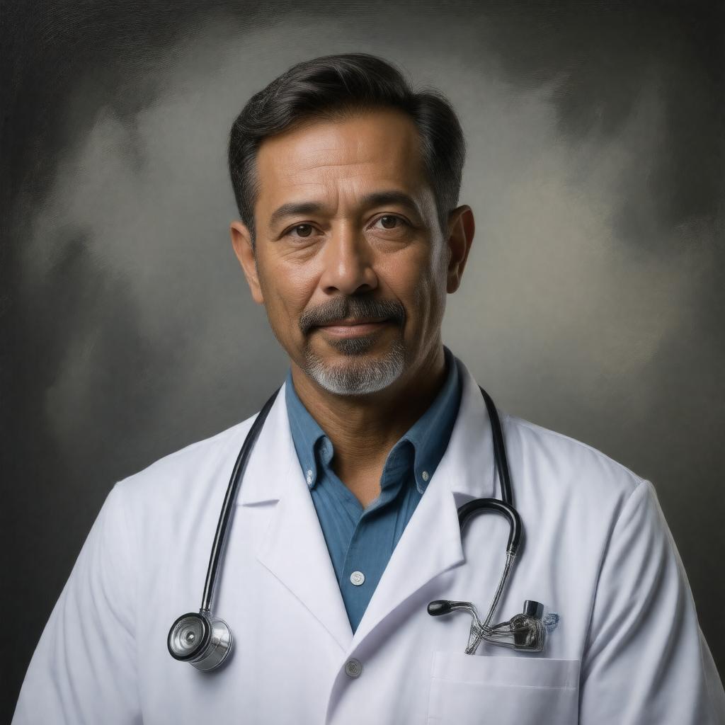 Click to view larger image AI-created image of Operation Safe Haven Doctor