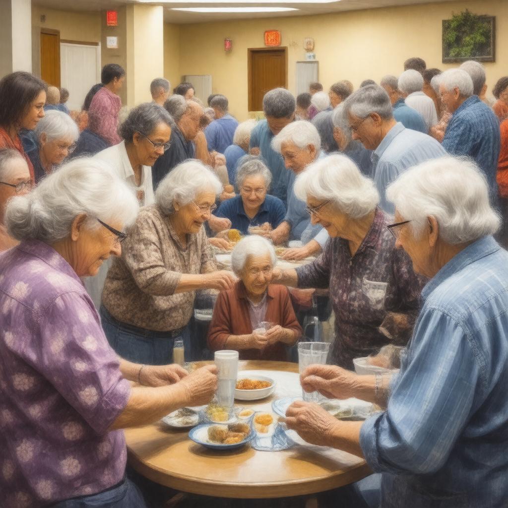 Click to view larger image AI-created image of Operation Safe Haven Elderly