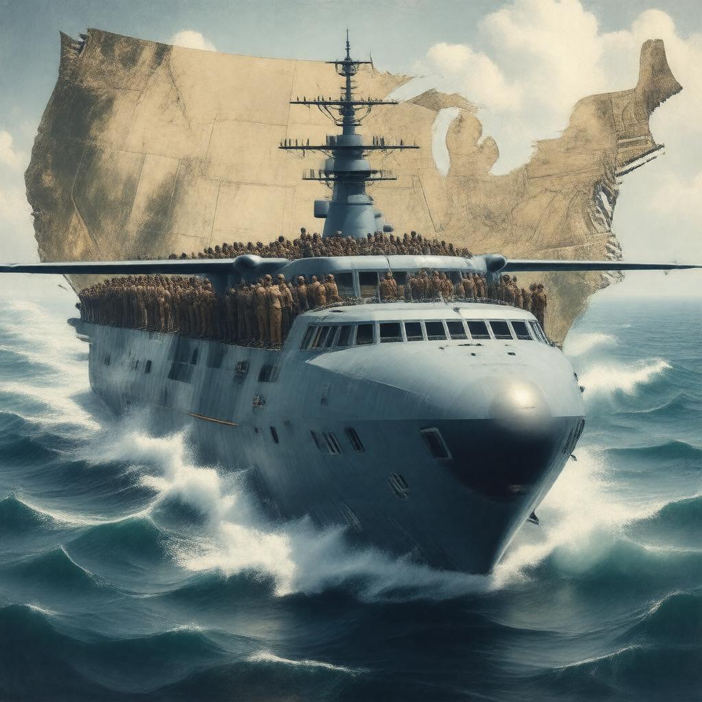 AI-created image of Operation Safe Haven Family