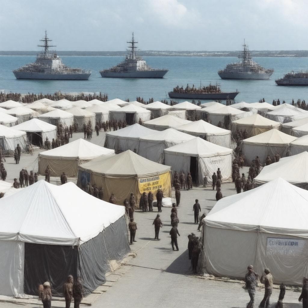 Click to view larger image AI-created image of Operation Safe Haven International