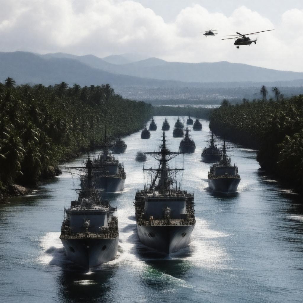 AI-created image of Operation Safe Haven National