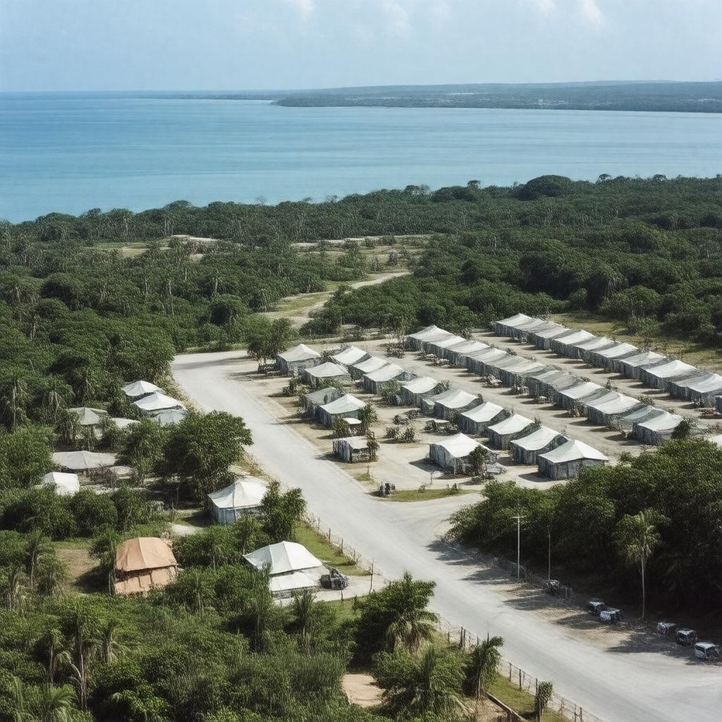 Click to view larger image AI-created image of Operation Safe Haven Parent