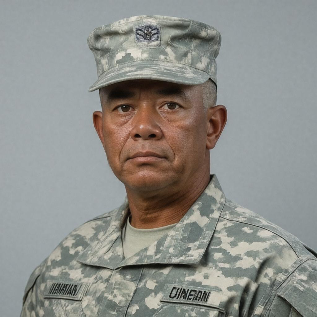 AI-created image of Operation Safe Haven Veteran