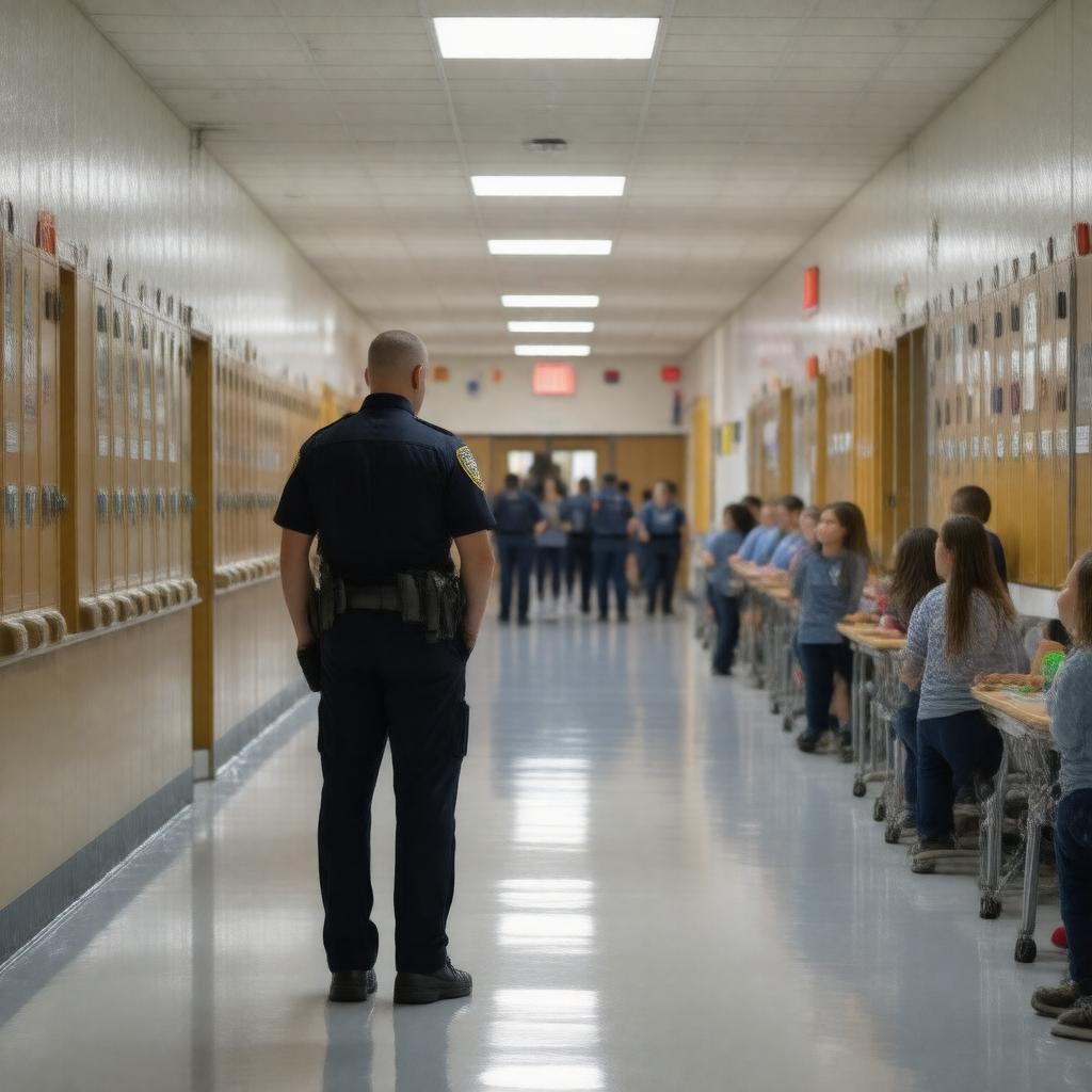 Click to view larger image AI-created image of Operation Safe Schools