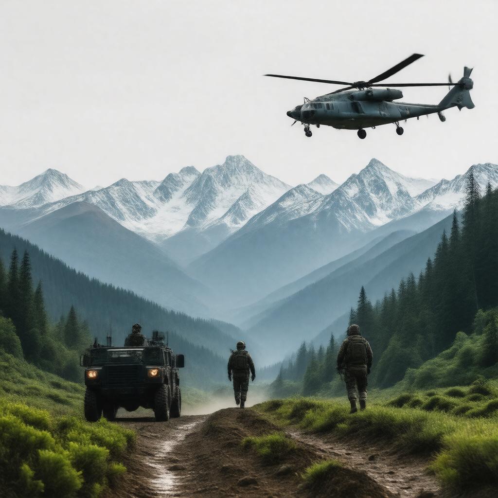 Click to view larger image AI-created image of Operation Snowcap