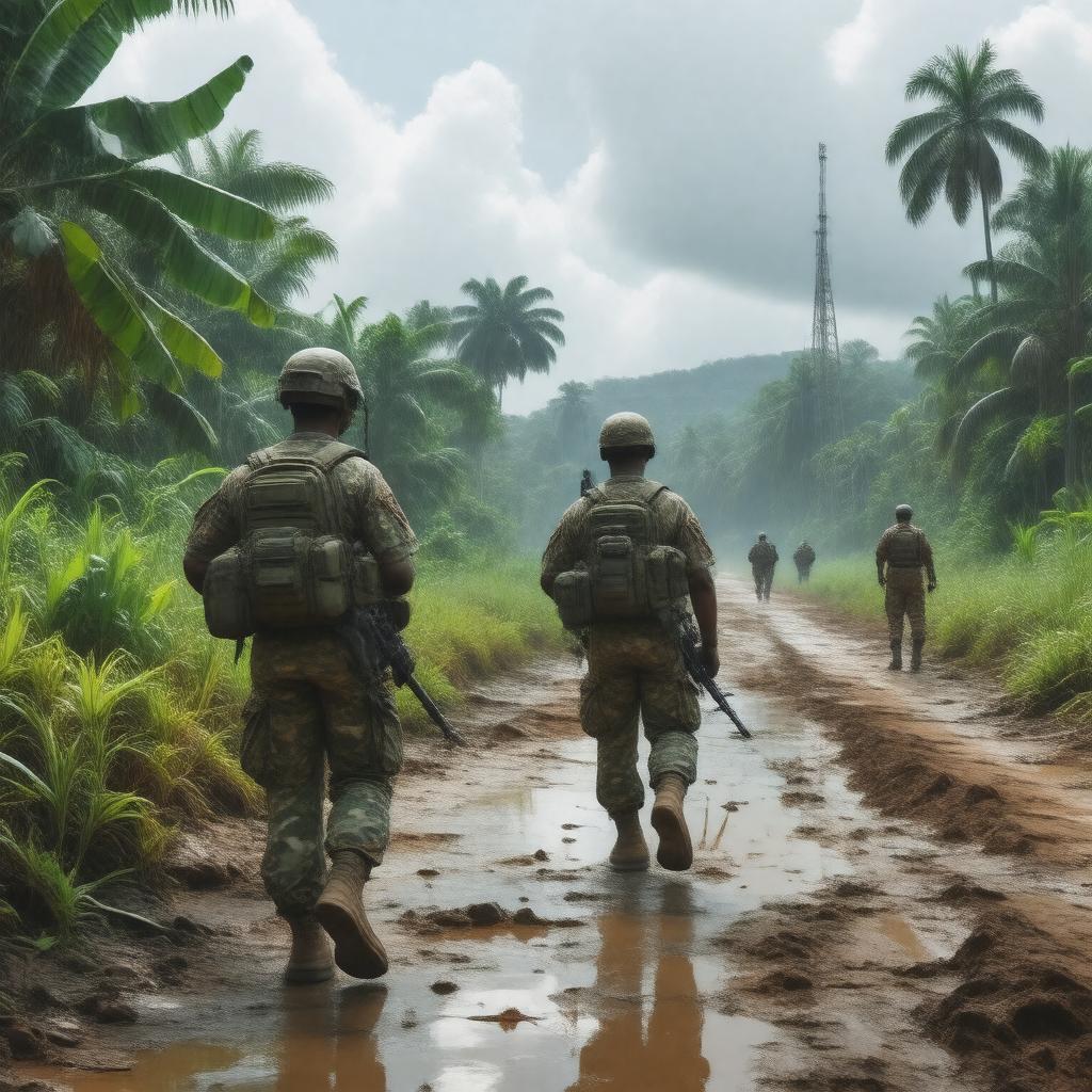 Click to view larger image AI-created image of Operation Southern Star