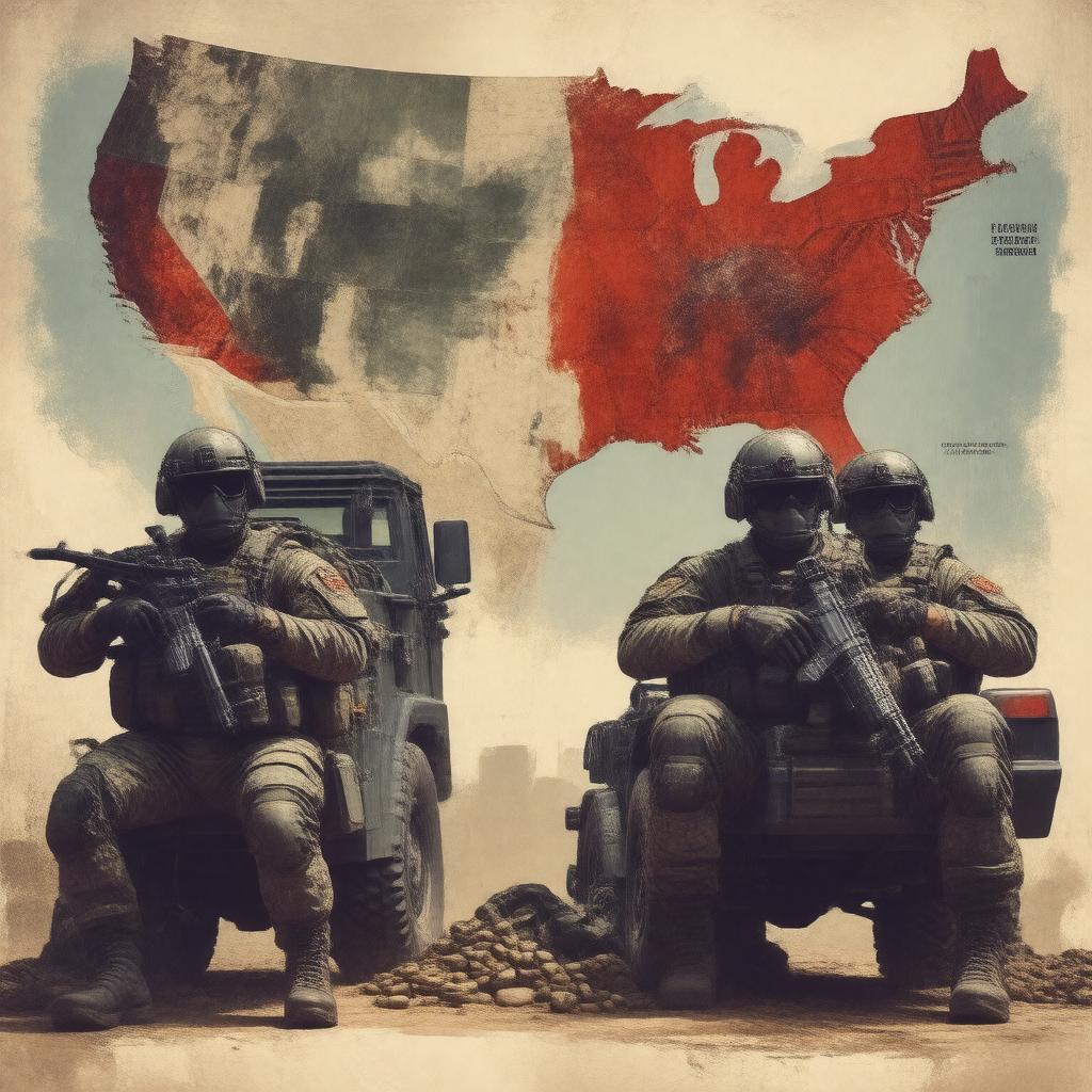 AI-created image of Operation Trifecta