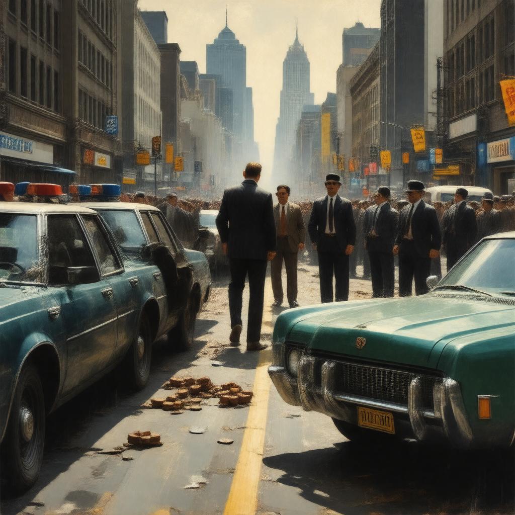 Click to view larger image AI-created image of Operation Twin Cities