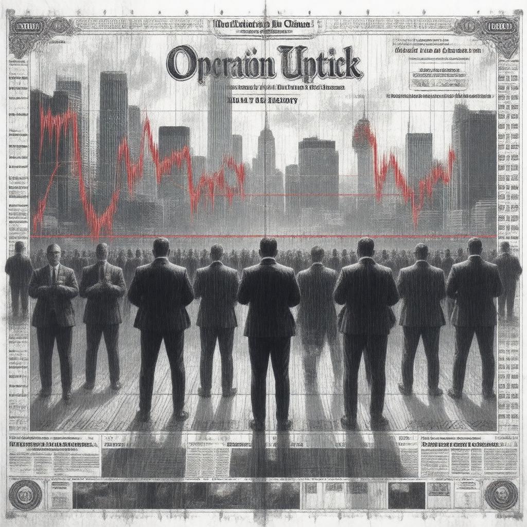 AI-created image of Operation Uptick