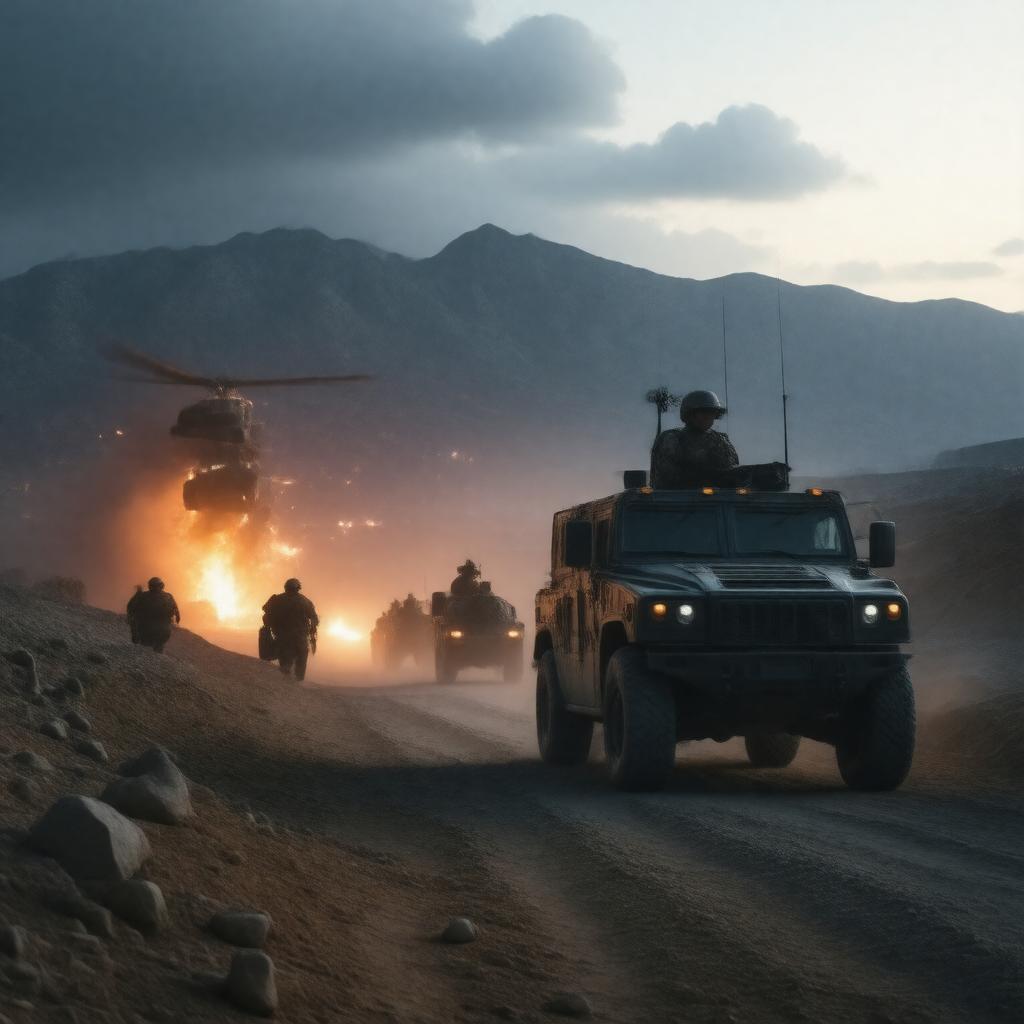 AI-created image of Operation Zorro III