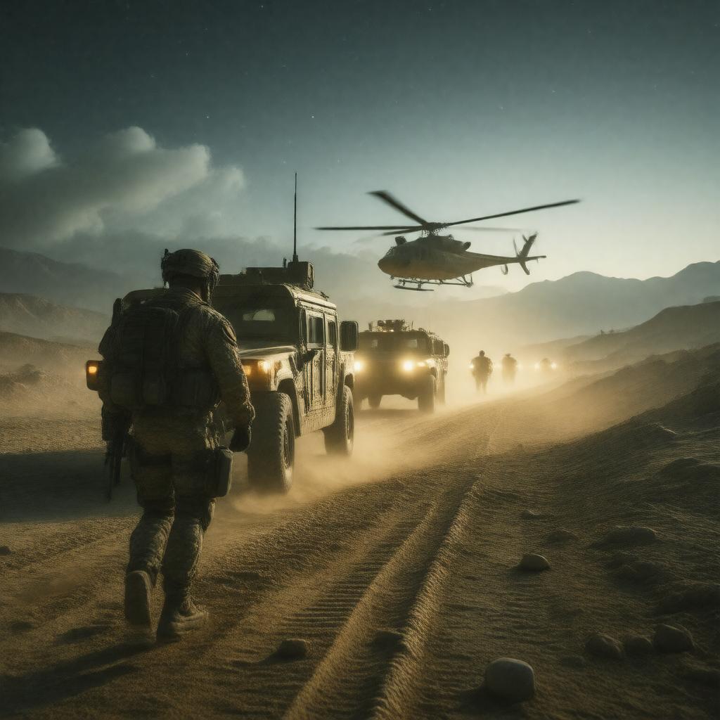 Click to view larger image AI-created image of Operation Zorro VII