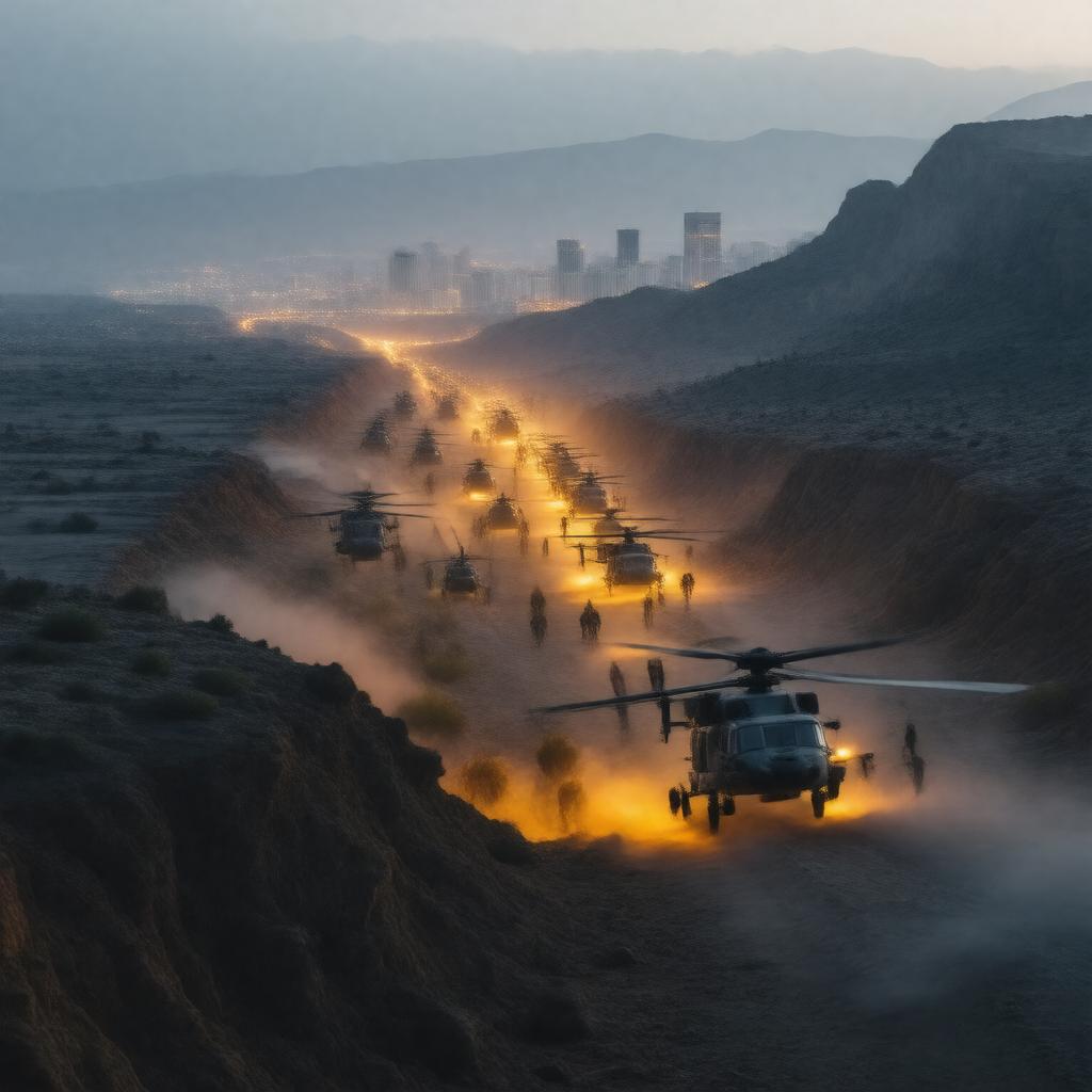 Click to view larger image AI-created image of Operation Zorro XV