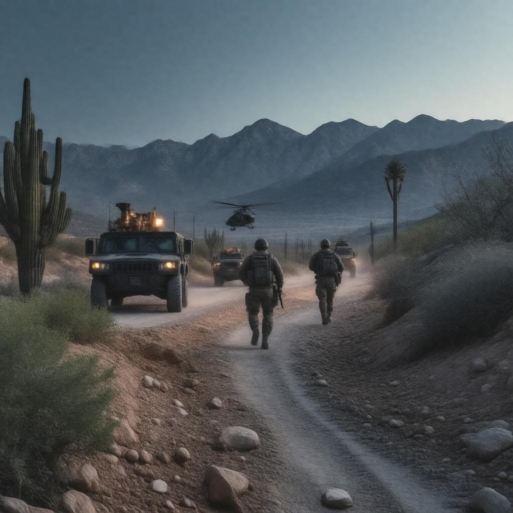 AI-created image of Operation Zorro XXX