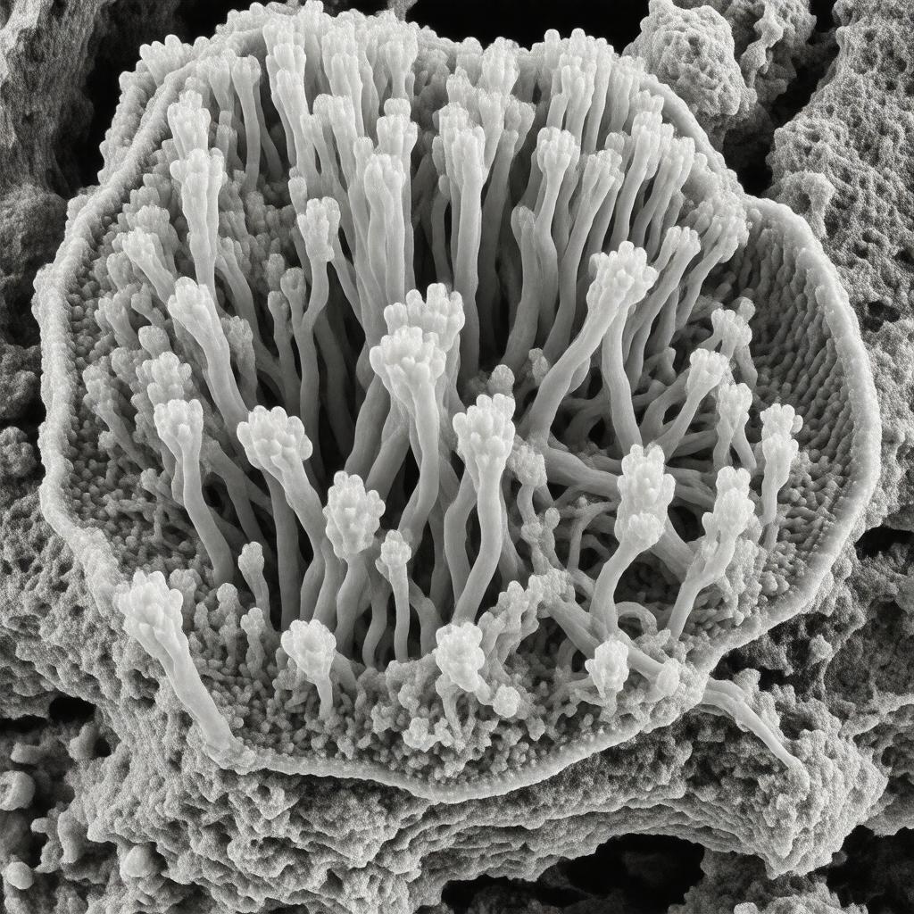 AI-created image of Ophiostoma novo-ulmi