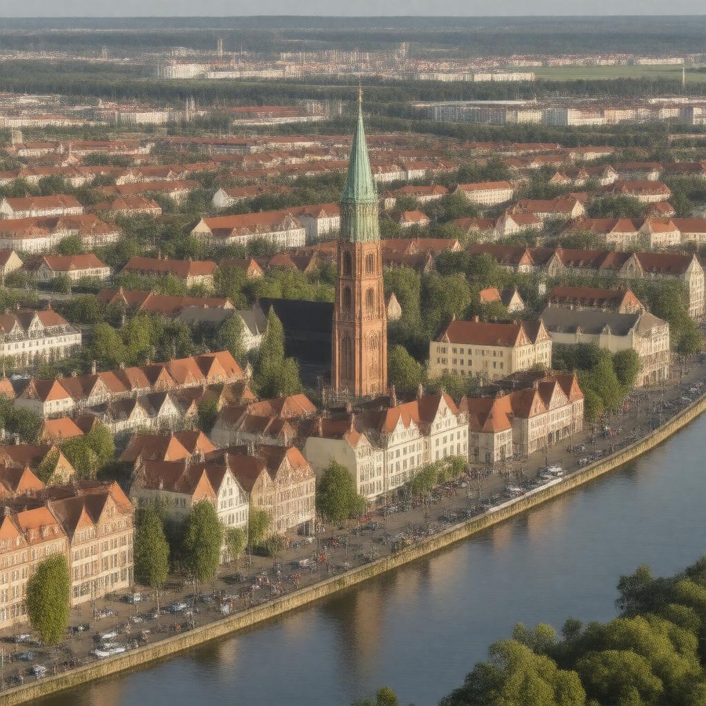AI-created image of Opole