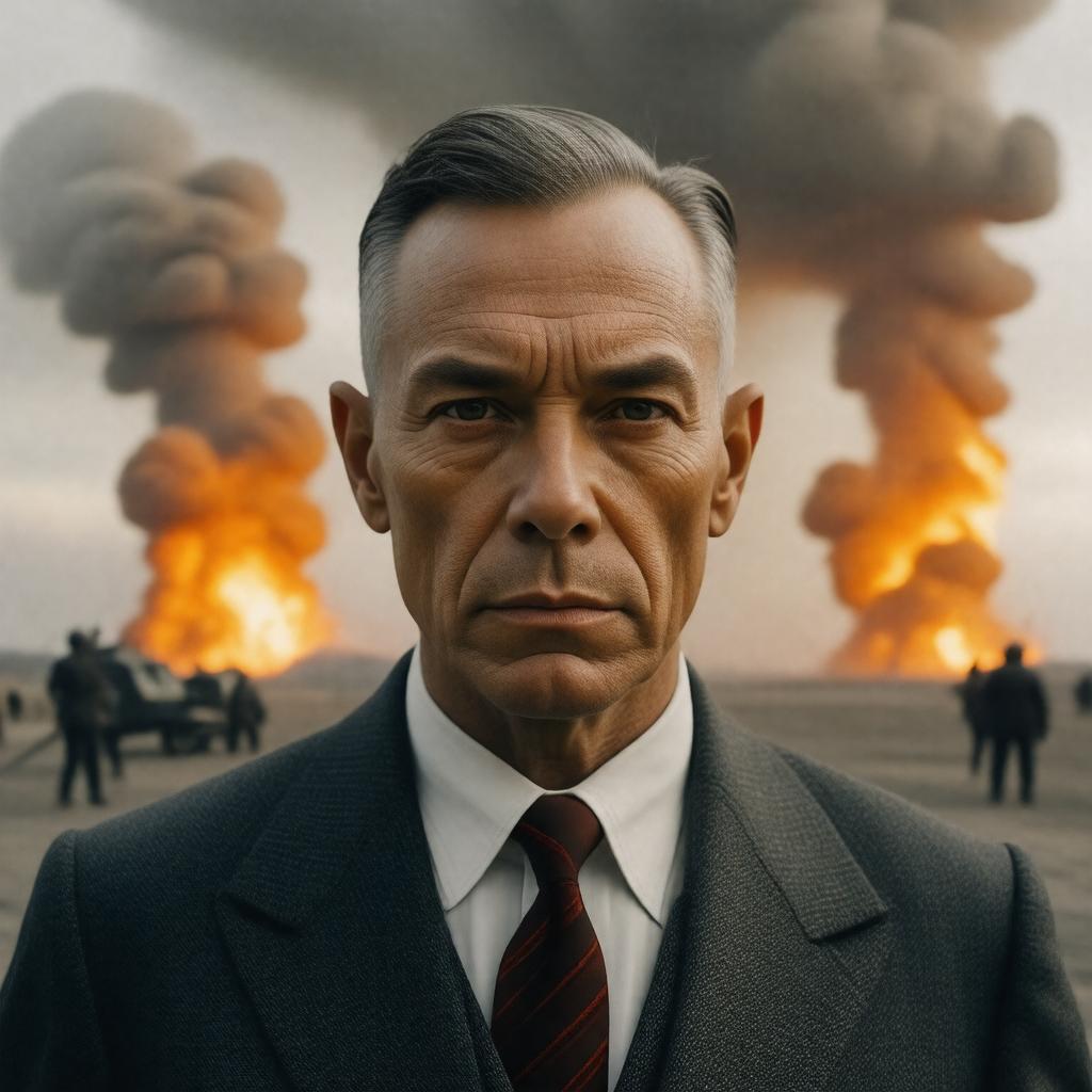 AI-created image of Oppenheimer (2023 film)