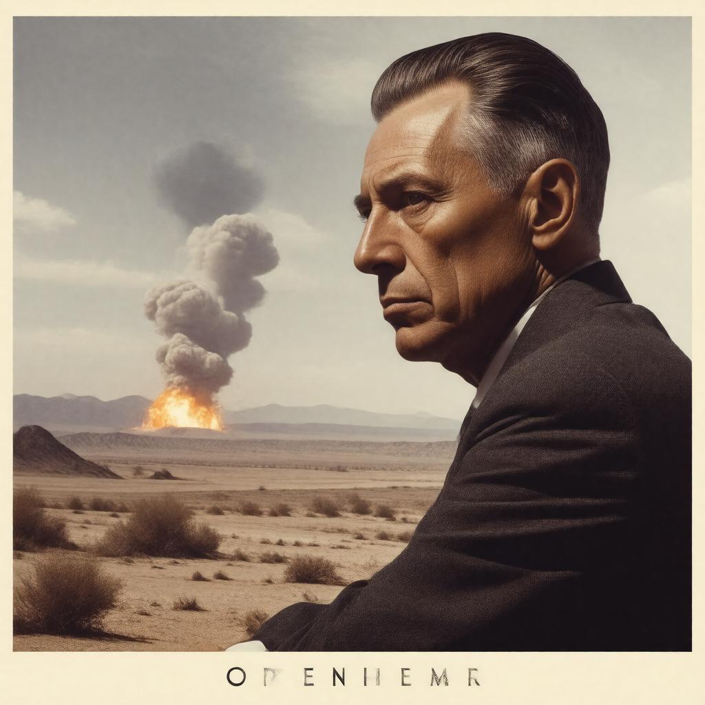 AI-created image of Oppenheimer (film)