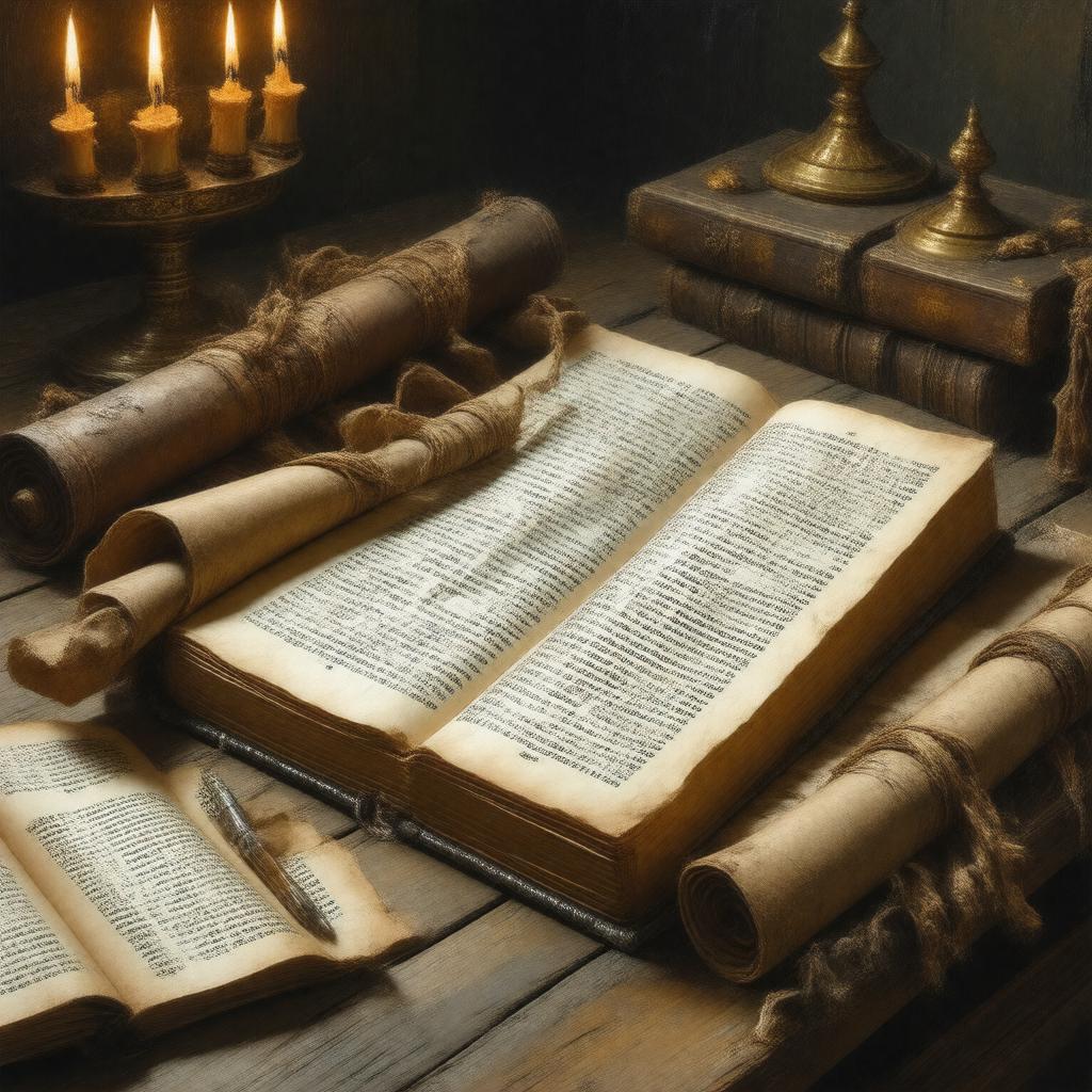 AI-created image of Oral Torah