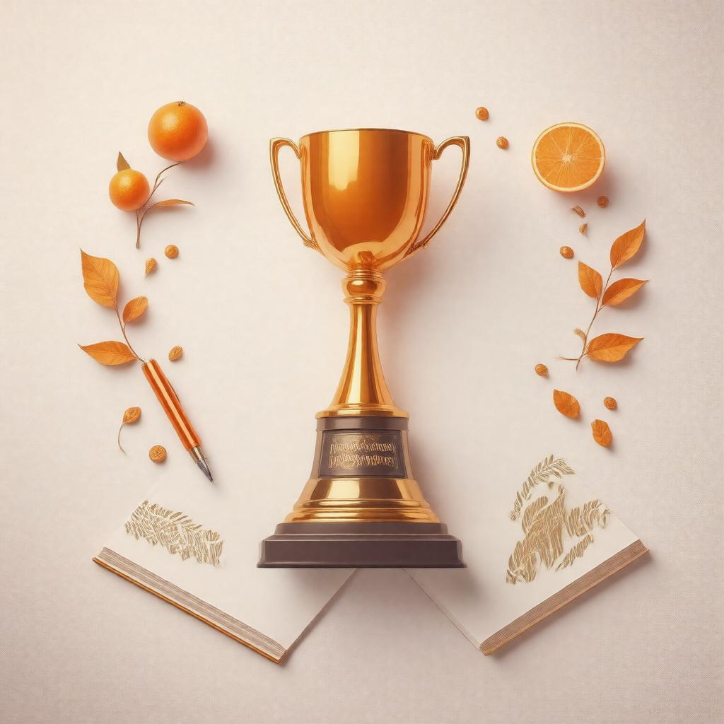 AI-created image of Orange Award for New Writers
