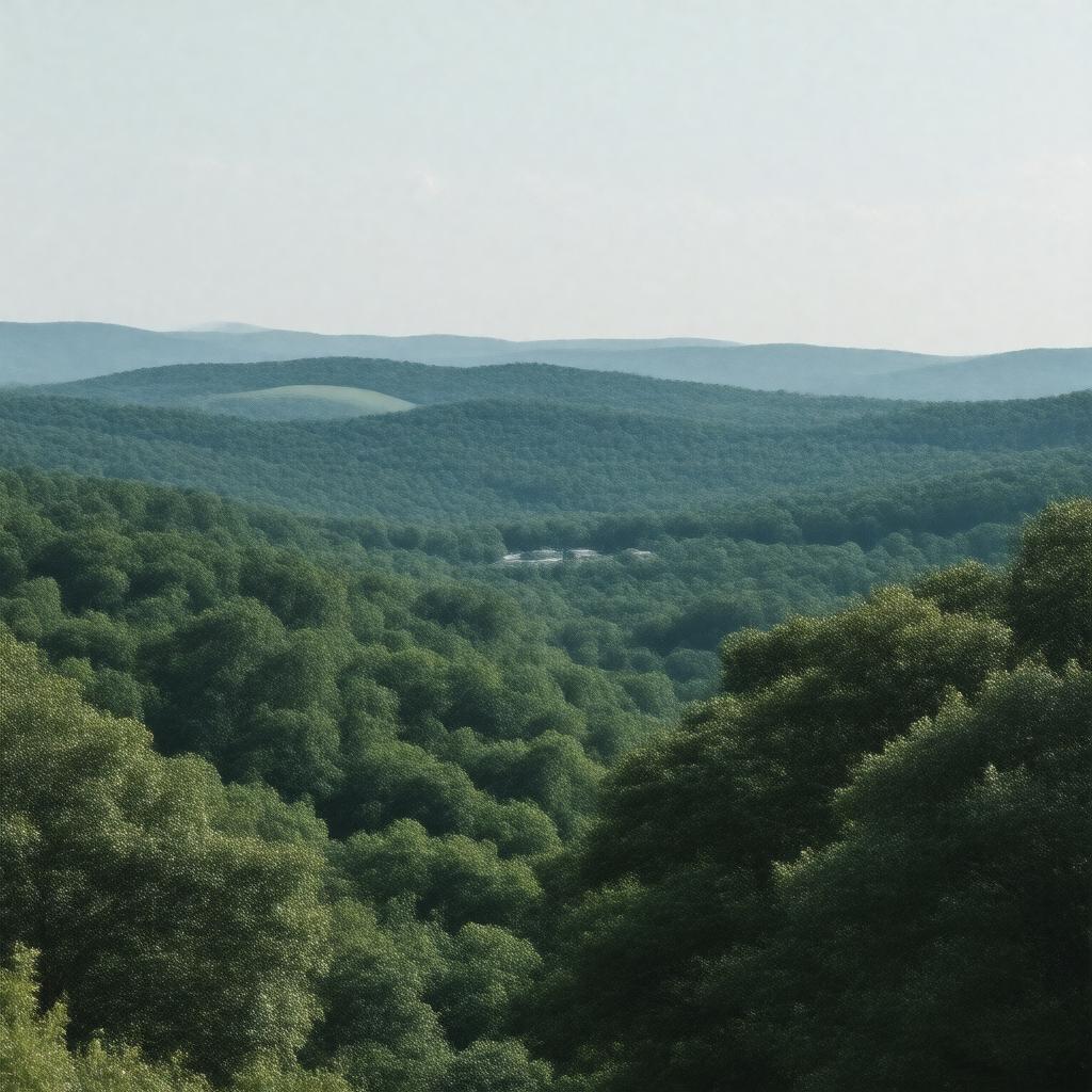 AI-created image of Orange County, Indiana