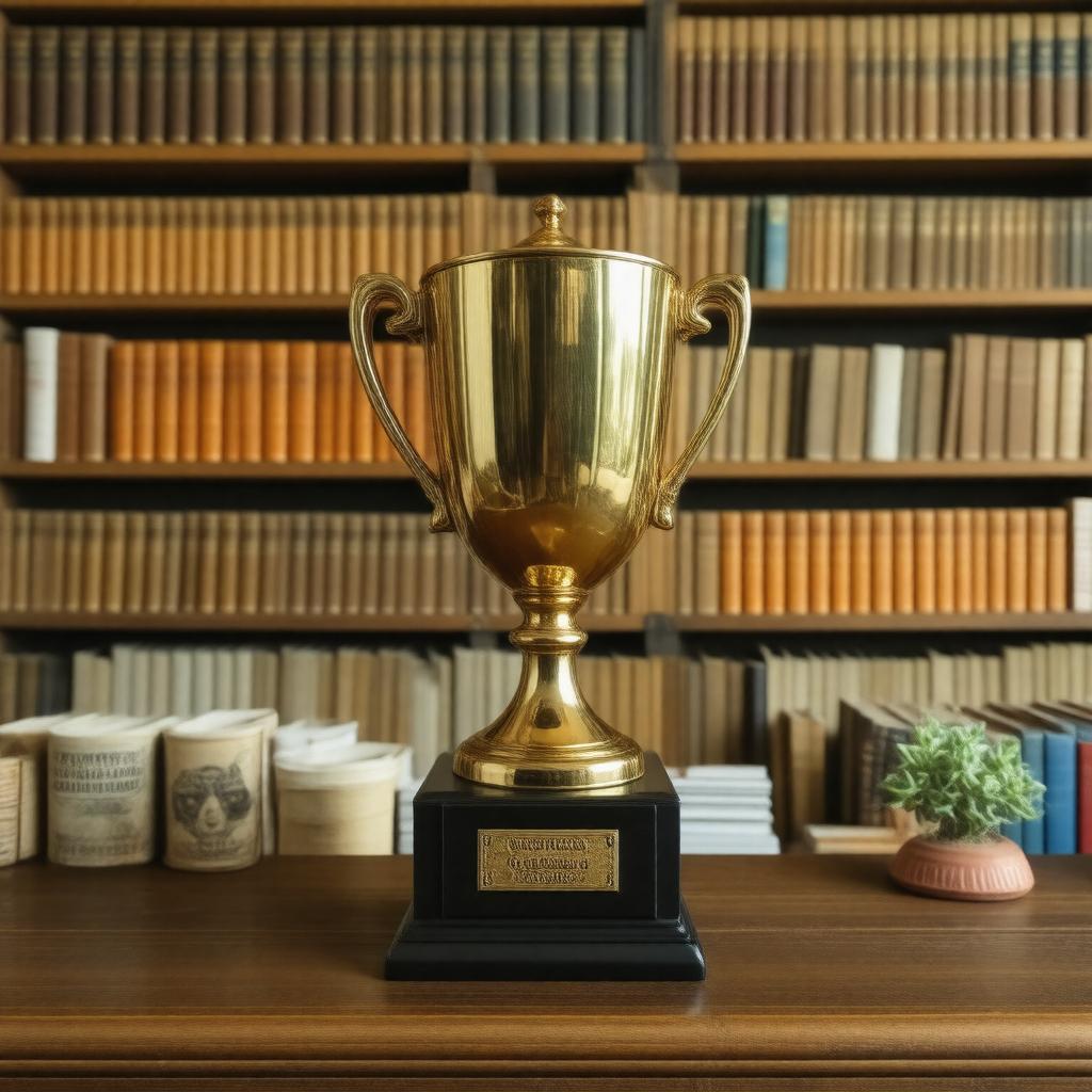 Click to view larger image AI-created image of Orange Prize for Fiction