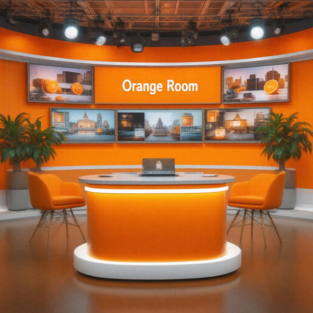 AI-created image of Orange Room