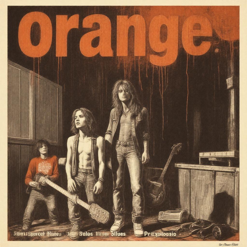 Click to view larger image AI-created image of Orange (album)