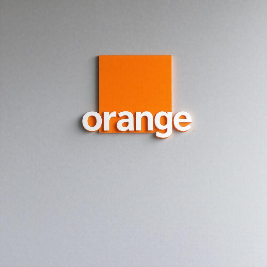 AI-created image of Orange (telecommunications) brand
