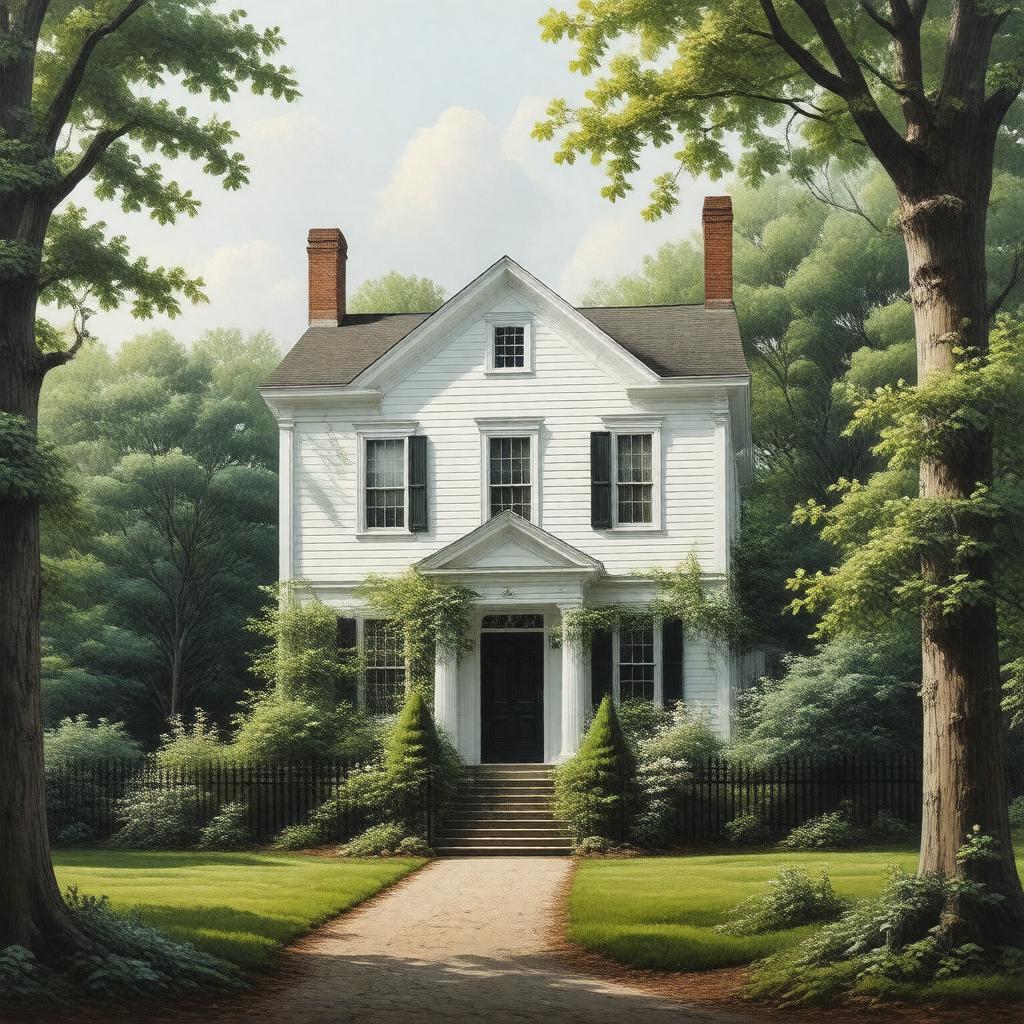 AI-created image of Orchard House