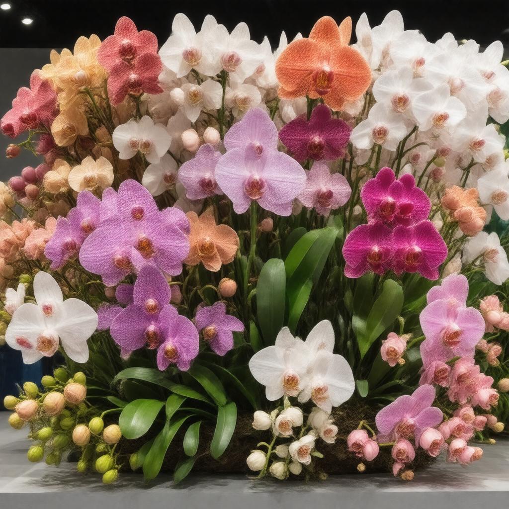 AI-created image of Orchid Show