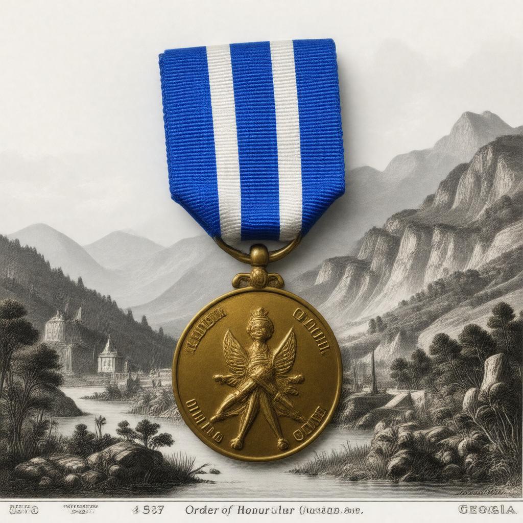 Click to view larger image AI-created image of Order of Honour (Georgia)