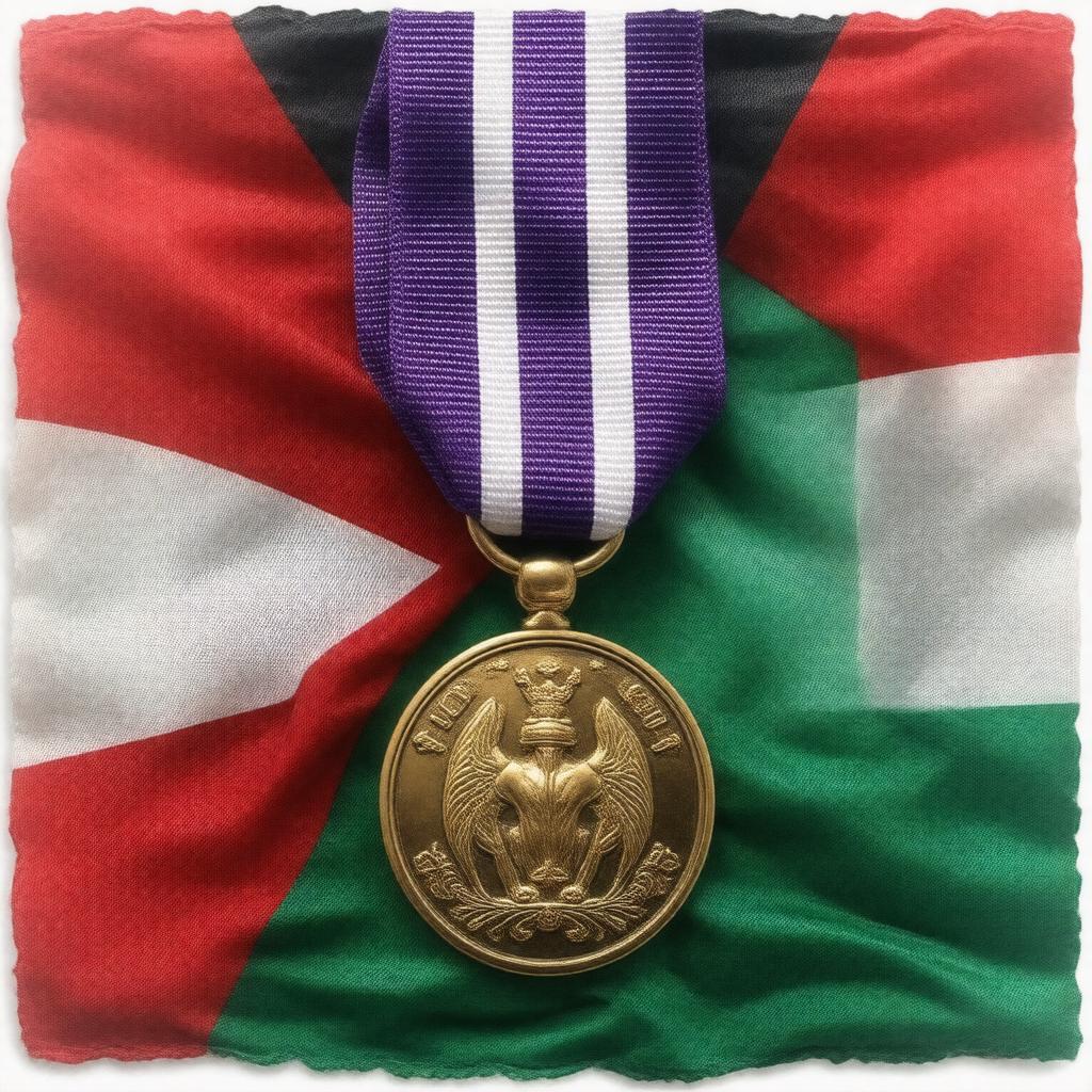 Click to view larger image AI-created image of Order of Independence (Jordan)