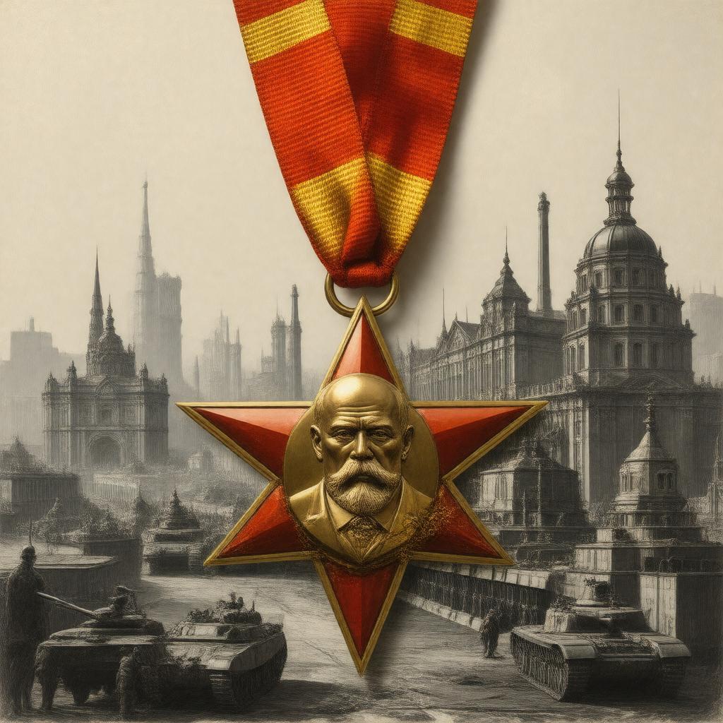 AI-created image of Order of Lenin