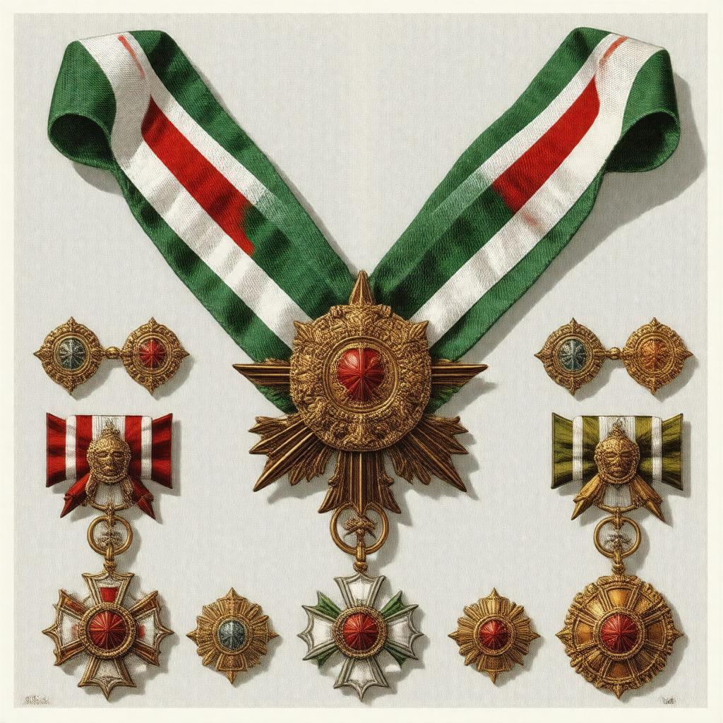 AI-created image of Order of Merit of the Italian Republic