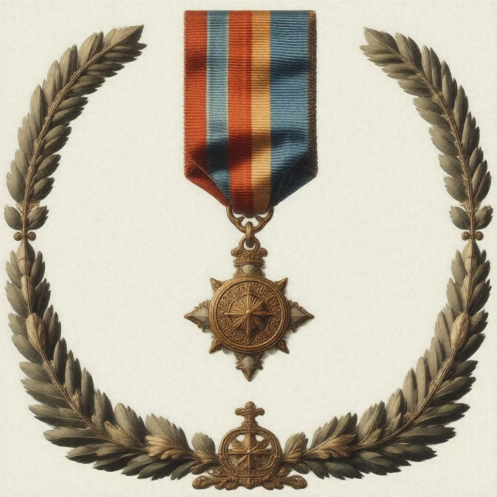 Click to view larger image AI-created image of Order of Merit (posthumously)