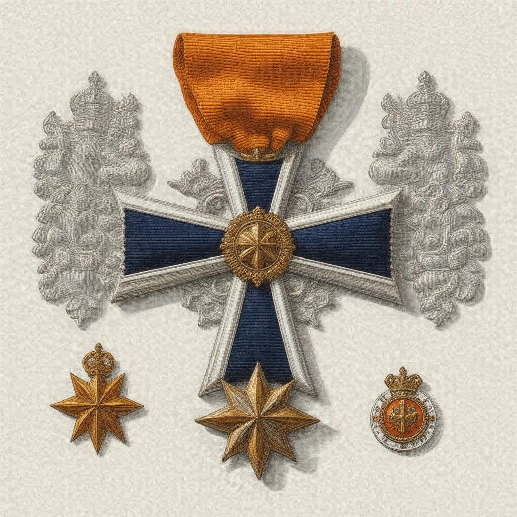 Click to view larger image AI-created image of Order of Orange-Nassau