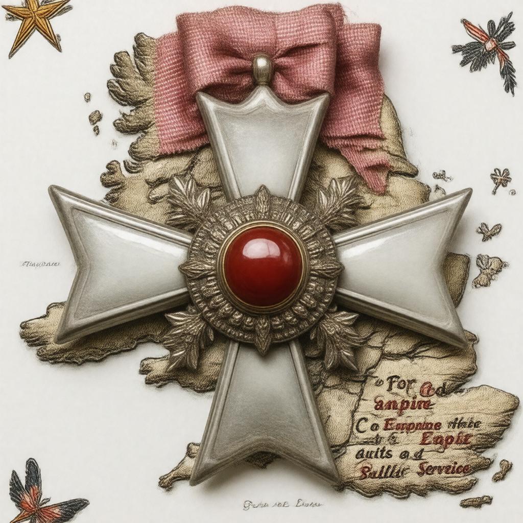 AI-created image of Order of the British Empire