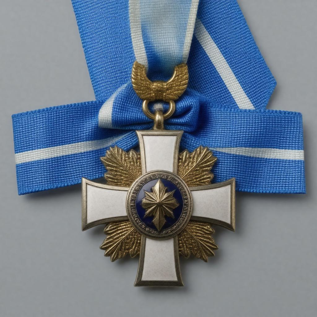 Click to view larger image AI-created image of Order of the Cross of Terra Mariana, 1st Class