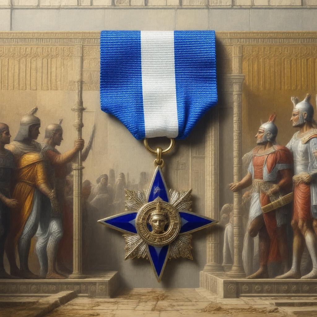 Click to view larger image AI-created image of Order of the Crown (Egypt)