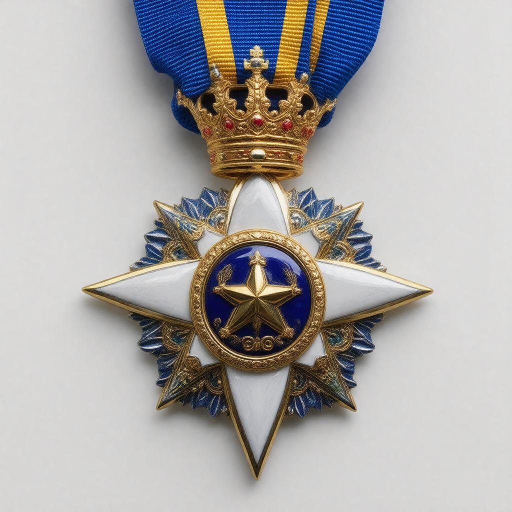 Click to view larger image AI-created image of Order of the Crown (Persia)