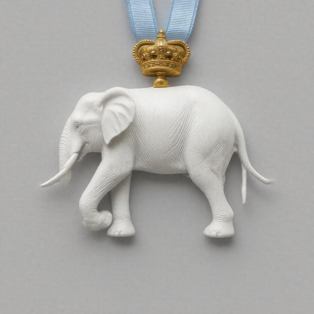 Click to view larger image AI-created image of Order of the Elephant