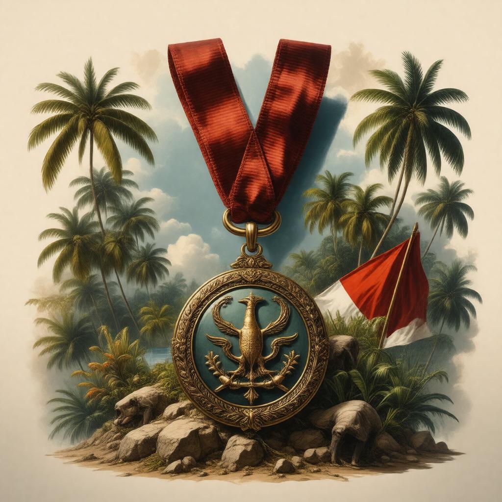 Click to view larger image AI-created image of Order of the Liberator of Antigua and Barbuda