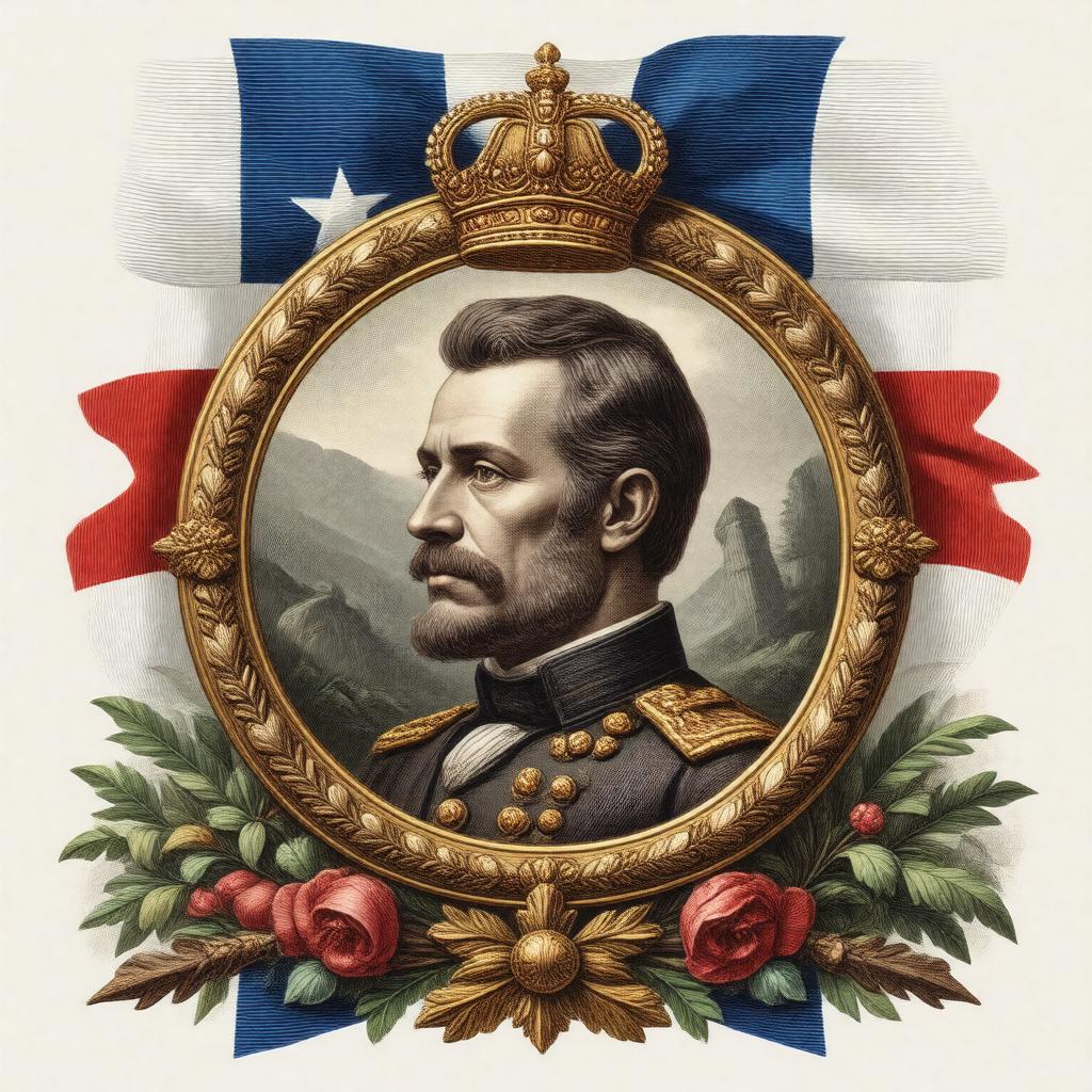 Click to view larger image AI-created image of Order of the Liberator of Costa Rica