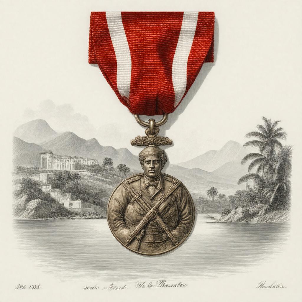 Click to view larger image AI-created image of Order of the Liberator of Cuba