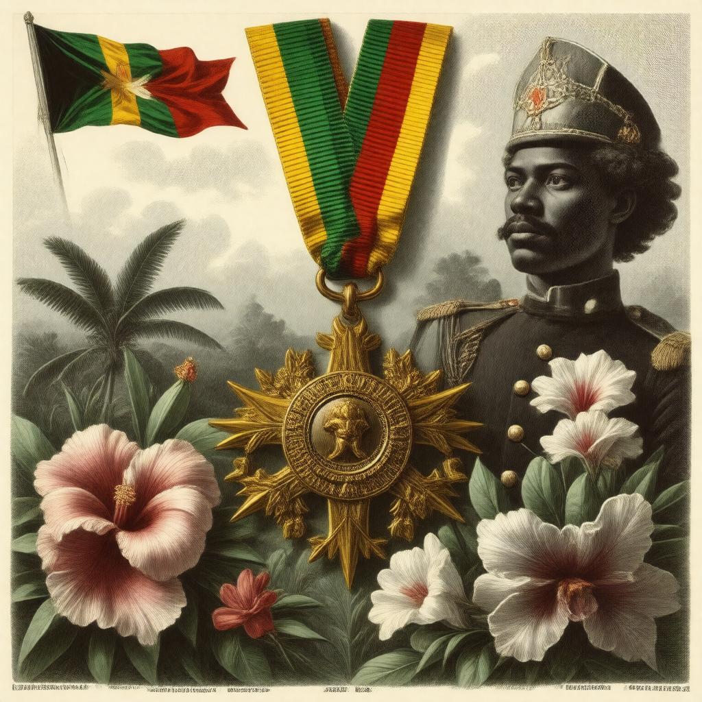 Click to view larger image AI-created image of Order of the Liberator of Grenada