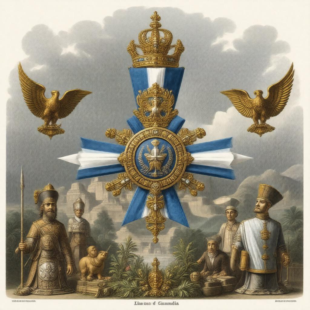 Click to view larger image AI-created image of Order of the Liberator of Guatemala