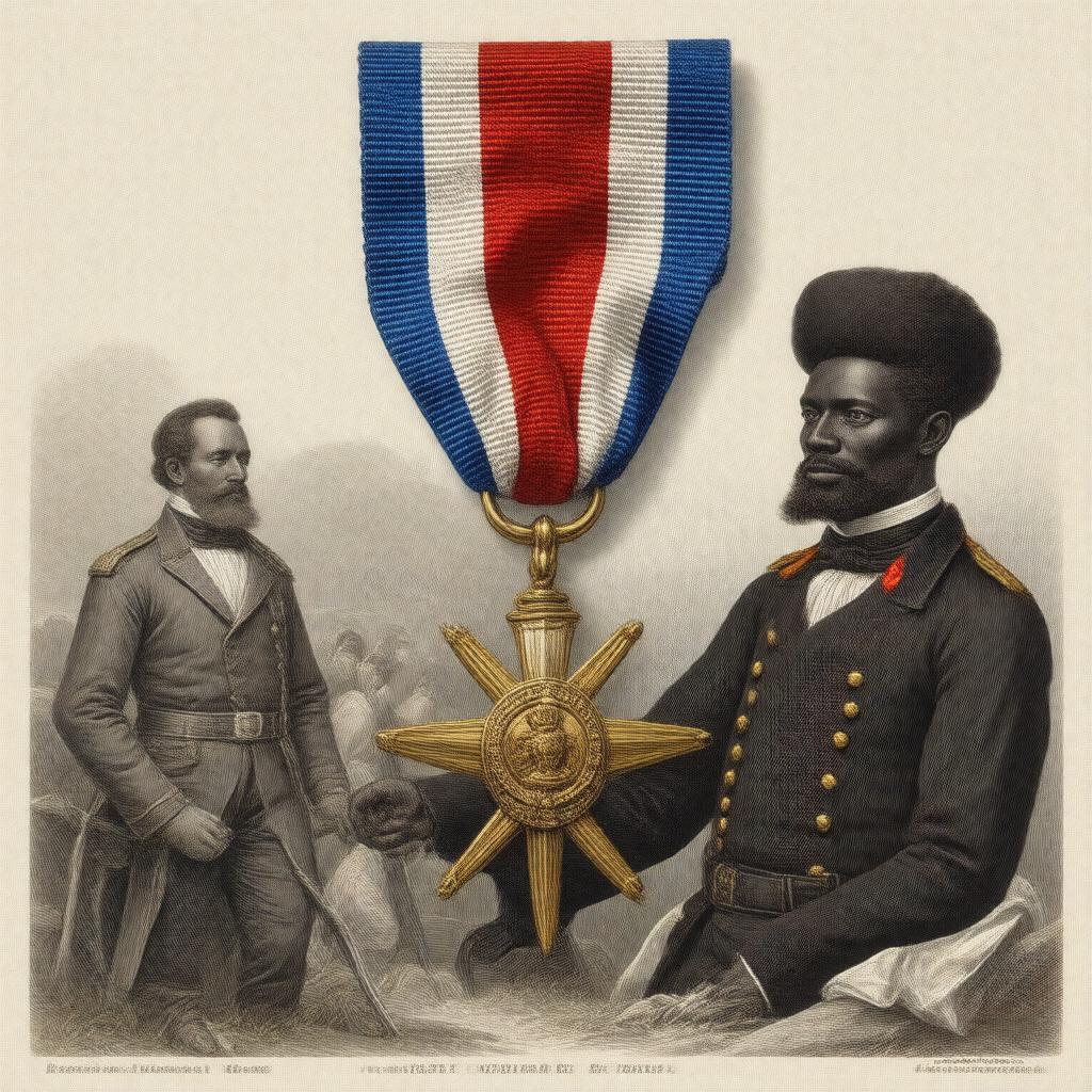 Click to view larger image AI-created image of Order of the Liberator of Haiti