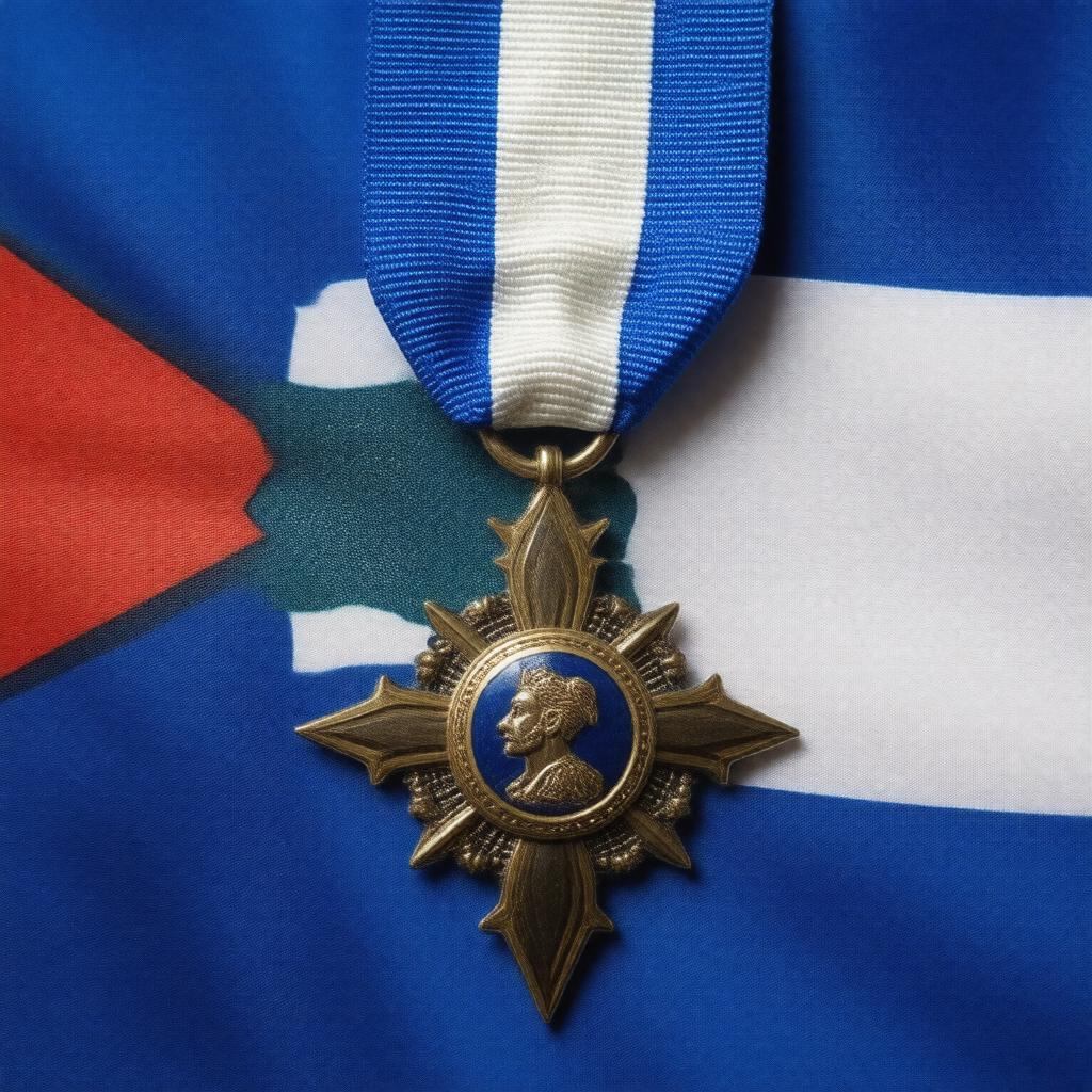 Click to view larger image AI-created image of Order of the Liberator of Honduras