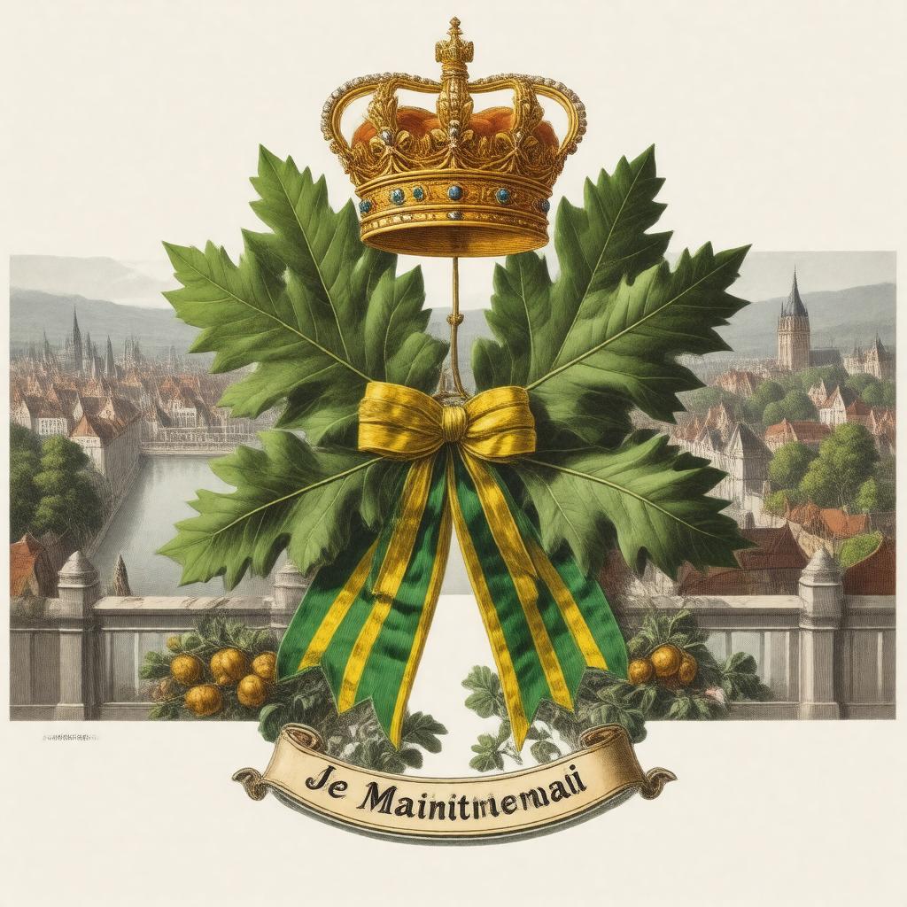 AI-created image of Order of the Oak Crown